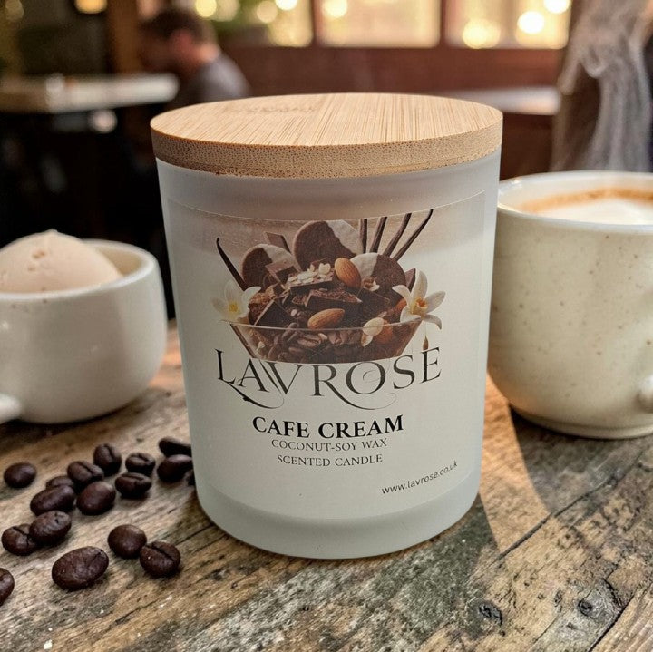 Cafe Cream Scented Candle