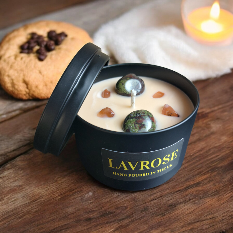Cookie Dought Scented Candle Front View