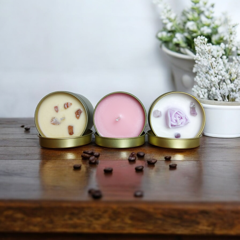 Morning Escape Travel Trio Scented Candle Set
