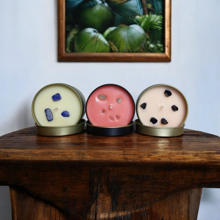 Tropical Bliss Travel Trio Scented Candle Set
