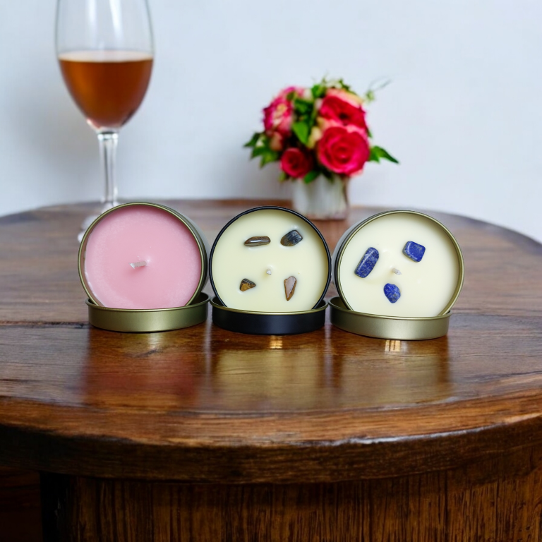 Tropical Sunrise Travel Trio Scented Candle Set
