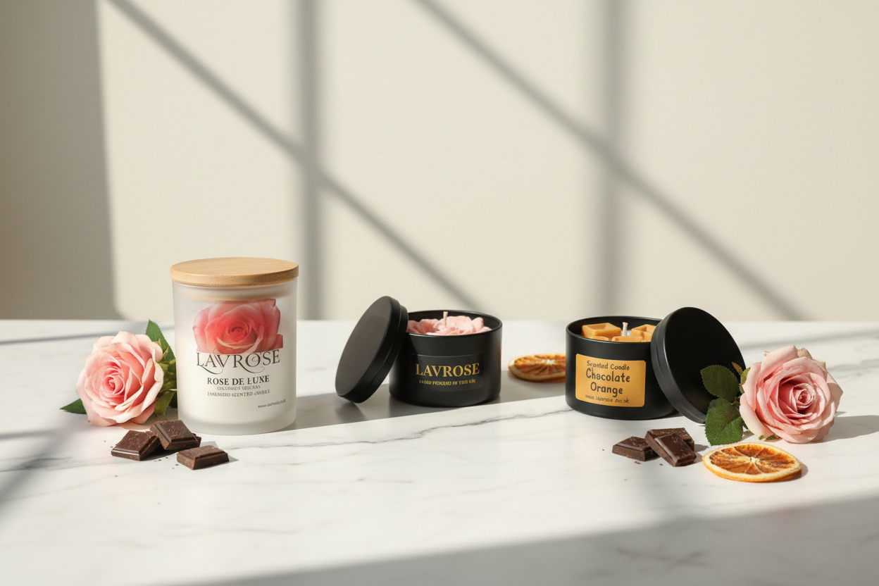 Lavrose Candle Showcase